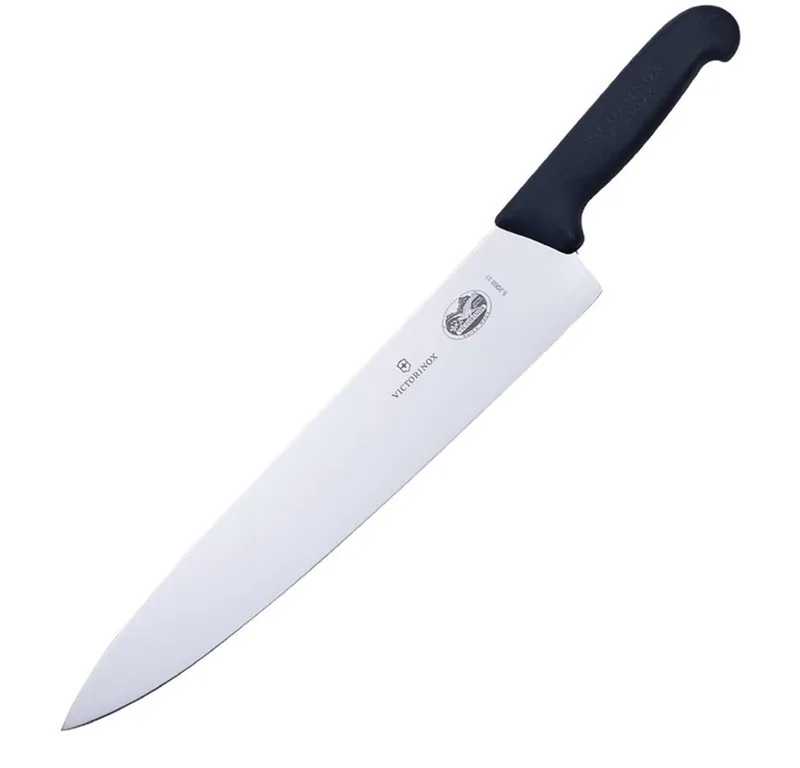 Fibrox Koksmes - 31cm de Victorinox en Noir – photo produit