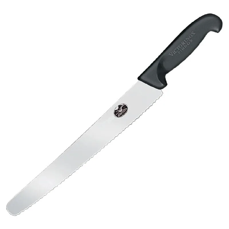 Fibrox Serie Brotmesser & Backwarenmesser - Zackenschliff - 26 cm de Victorinox – photo produit