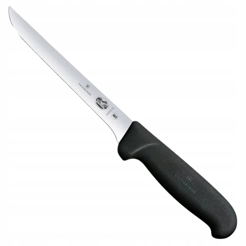 Fibrox Vleesmes 15cm - Professioneel Koksmes by Victorinox in Black – product photo