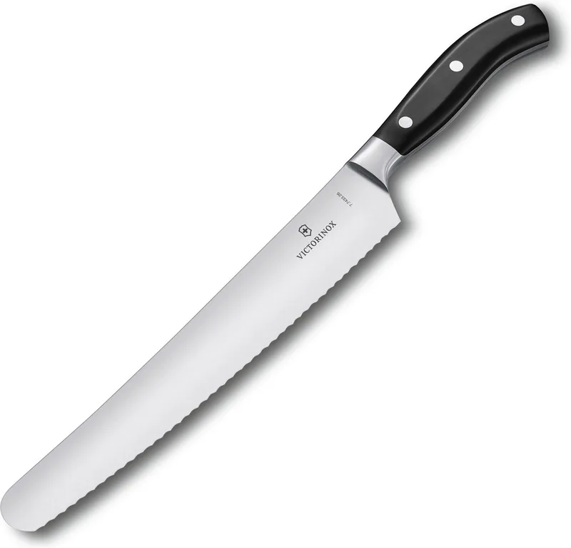 Grand Maître broodmes - 26cm - RVS/POM - ergonomisch by Victorinox in Black – product photo