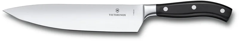 Grand Maître koksmes - 22cm - RVS/POM - ergonomisch de Victorinox en Noir – photo produit