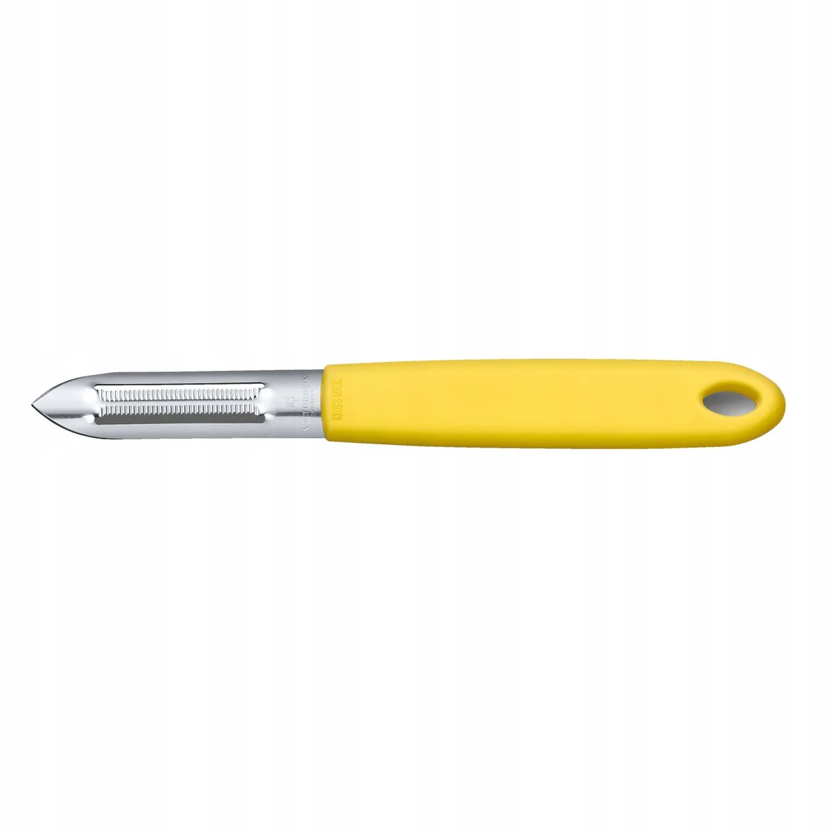 Groenteschiller "Econome", gekarteld lemmet by Victorinox in Yellow – product photo