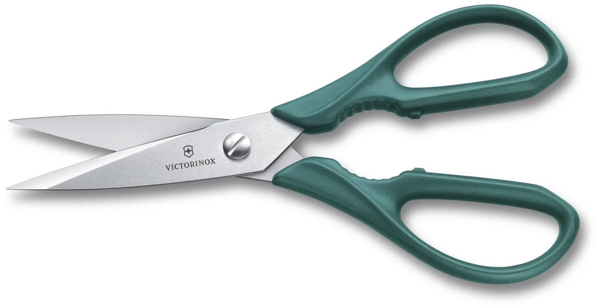 Keuken keukenschaar 7 cm van Victorinox in Groen – productfoto