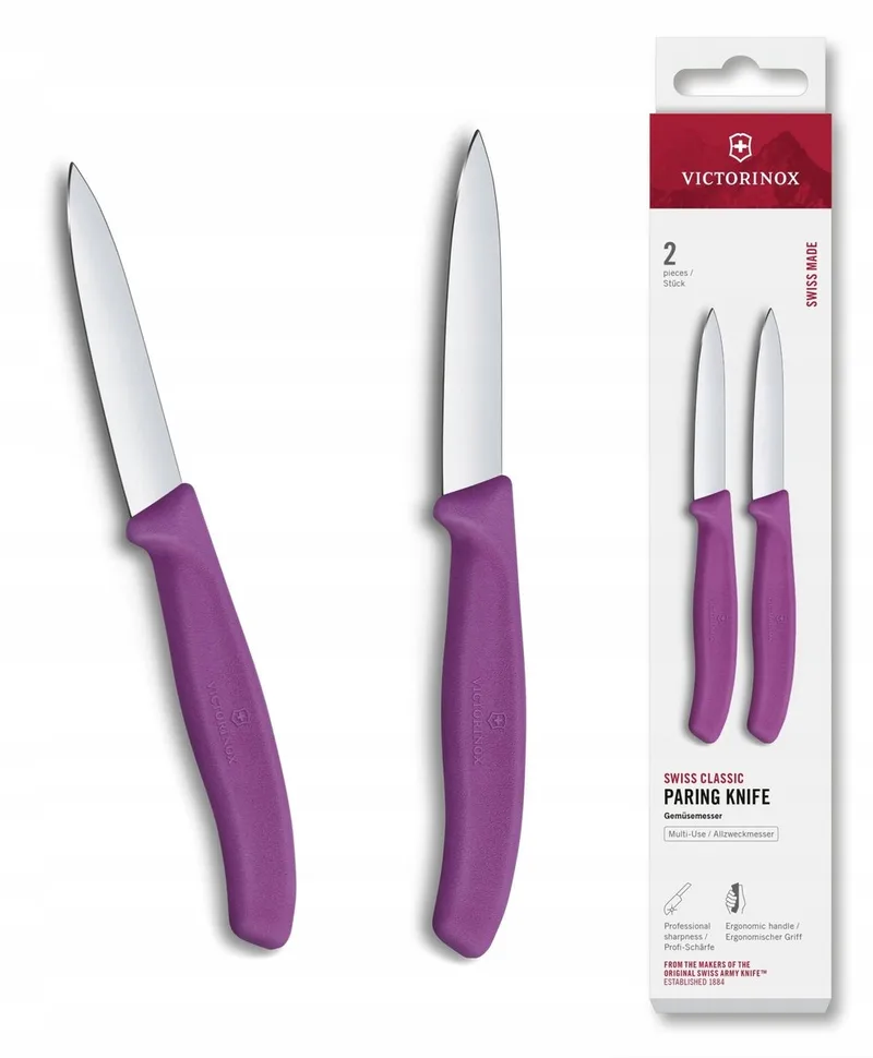 Schilmes Spits - Set 2-delig by Victorinox in Purple – product photo