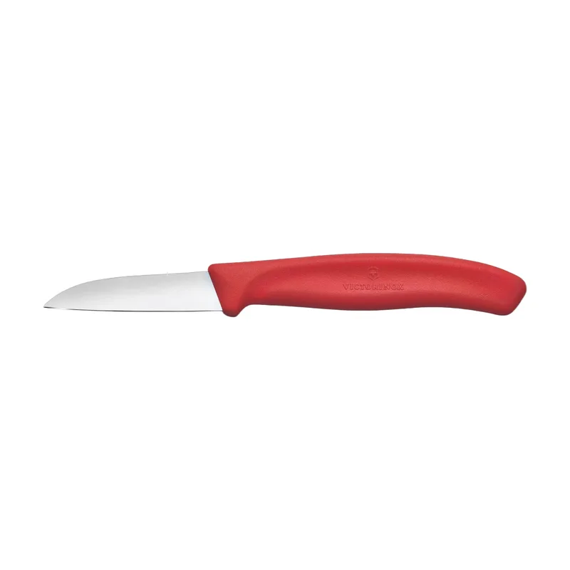 Swiss Classic, Gemüsemesser, 6 cm, gerade, rot by Victorinox – product photo