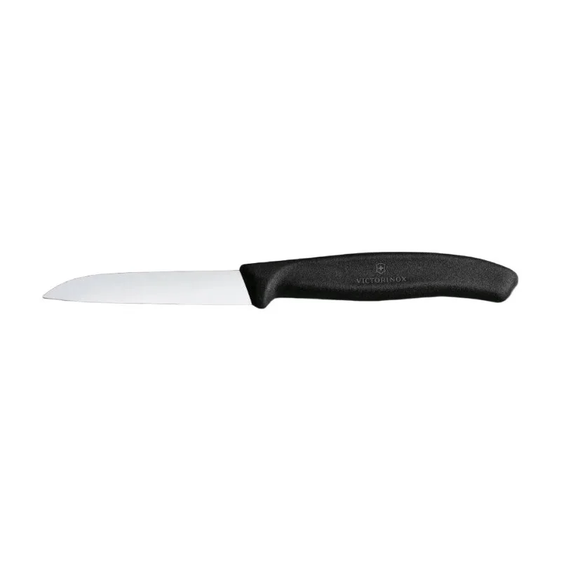 Swiss Classic Gemüsemesser, 8 cm, gerade, Schwarz by Victorinox – product photo