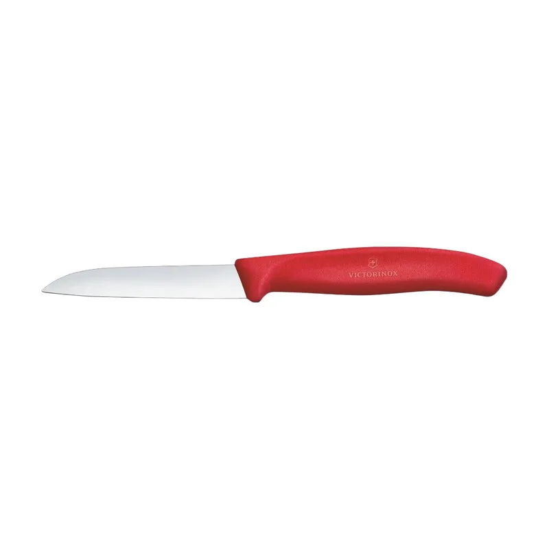 Swiss Classic Gemüsemesser, 8 cm, glatte Schneide, Rot by Victorinox – product photo