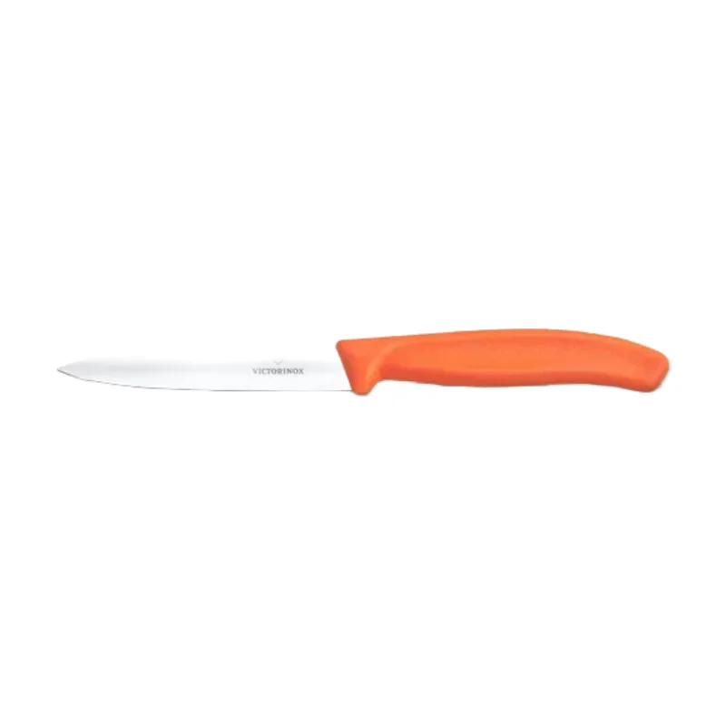 Swiss Classic Gemüsemesser mit gerader Klinge, orange, 10 cm van Victorinox – productfoto
