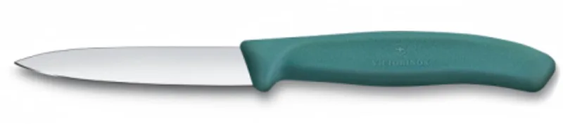 Swiss classic schilmes met spitse punt 8cm by Victorinox in Green – product photo