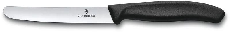 Swiss Classic Tafelmes 6st - 11cm - Glad de Victorinox en Noir – photo produit