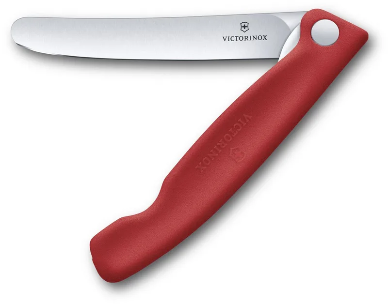 Swiss Classic tomatenmes inklapbaar - 11cm - Glad de Victorinox en Rouge – photo produit