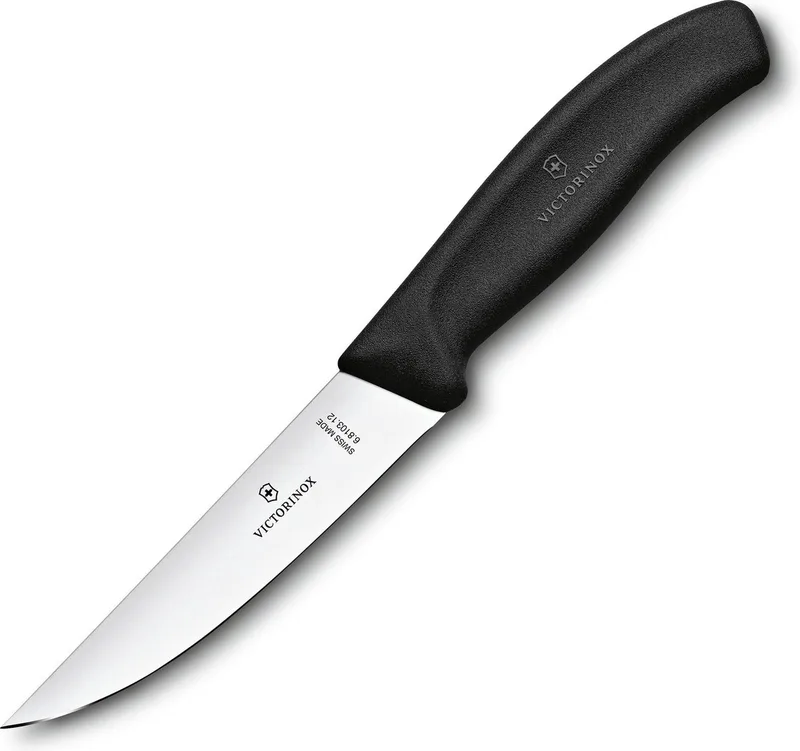 Swiss Classic vleesmes - 12cm - RVS/fibrox by Victorinox in Black – product photo