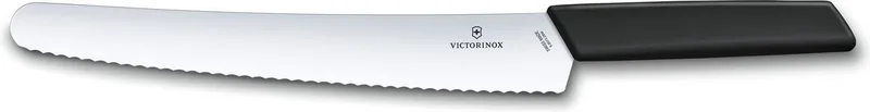 Swiss Modern Broodmes - 26cm - RVS/PP Kunststof fra Victorinox i Sort – produktbillede