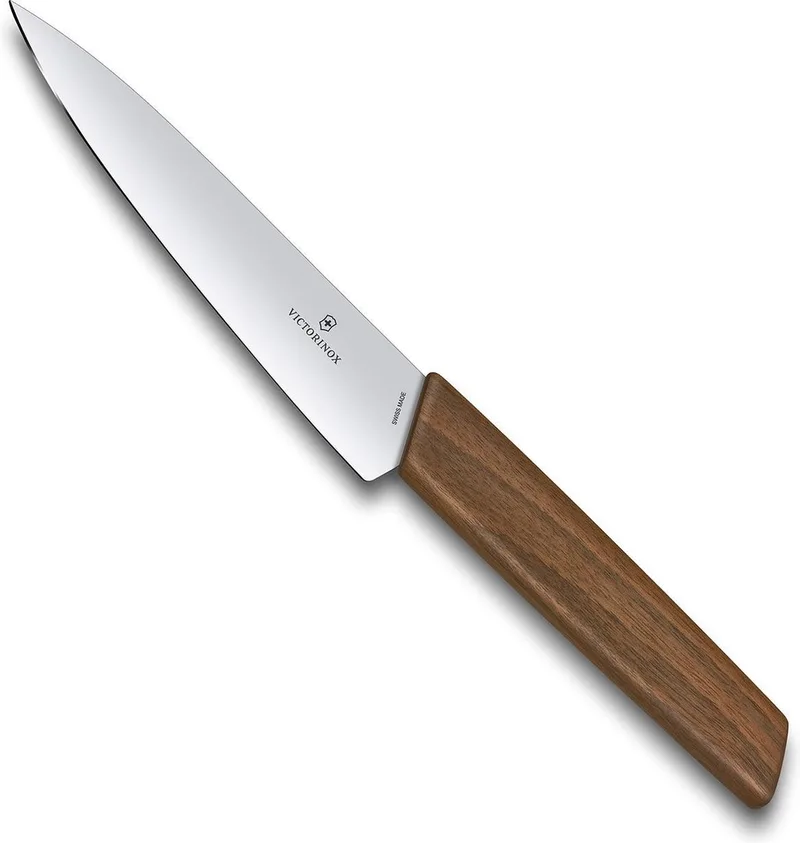 Swiss Modern koksmes 15cm walnotenhout by Victorinox in Brown – product photo
