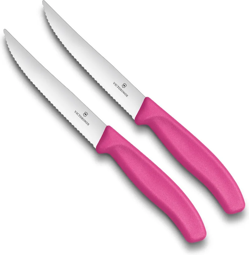 SwissClassic Steakmessenset - 2-delig de Victorinox en Rose – photo produit