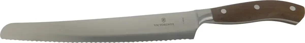 Victorinox 7.7430.26G Couteau à pain et pour pâtissier Longueur 26 cm de Victorinox en Marron – photo produit