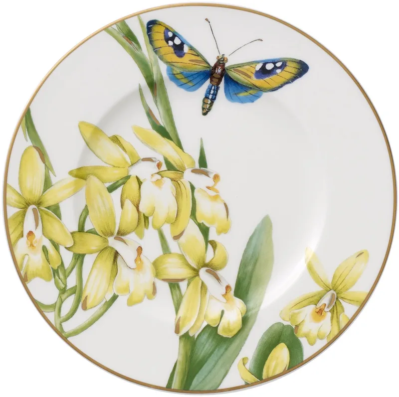 Amazonia Anmut - Gebaksbord 16cm by Villeroy & Boch in Green, White, Yellow – product photo