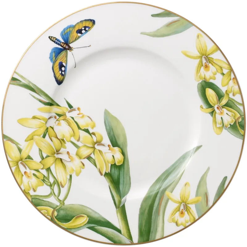 Amazonia Anmut - Ontbijtbord 22cm by Villeroy & Boch in Green, White, Yellow – product photo