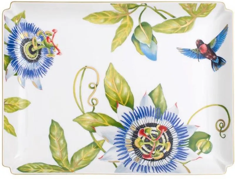 Amazonia - Gifts Deco-schaal groot de Villeroy & Boch en Vert, Blanc, Jaune – photo produit