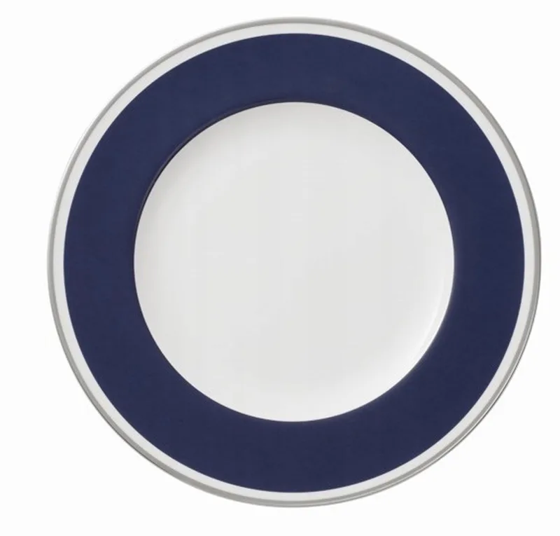 Anmut Kleur Bord 27cm Porseleinen Tafel by Villeroy & Boch in Oceaanblauw – product photo