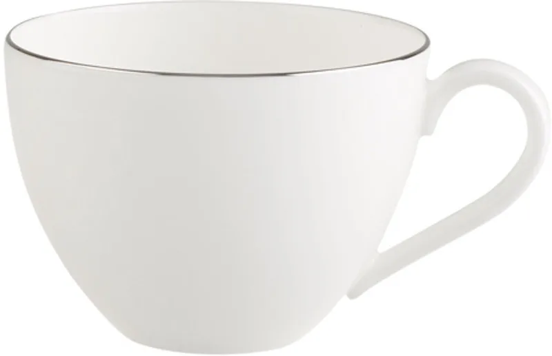 Anmut Platinum Koffiekop by Villeroy & Boch in White, Silver – product photo