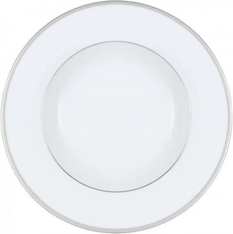 Anmut Platinum No.2 Diep bord 24cm by Villeroy & Boch in White – product photo