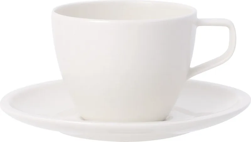Artesano Original Koffiekop en -schotel von Villeroy & Boch in Weiß – Produktfoto