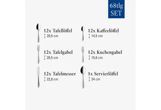 Arthur Bestekset - 68 delig - RVS by Villeroy & Boch in Silver – product photo 4 of 5