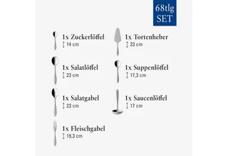 Arthur Bestekset - 68 delig - RVS by Villeroy & Boch in Silver – product photo 5 of 5