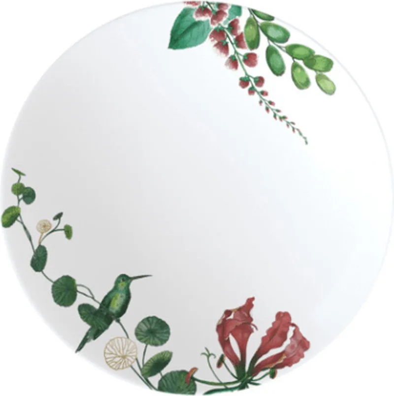 Avarua - Diep bord 22cm by Villeroy & Boch in Green, White – product photo