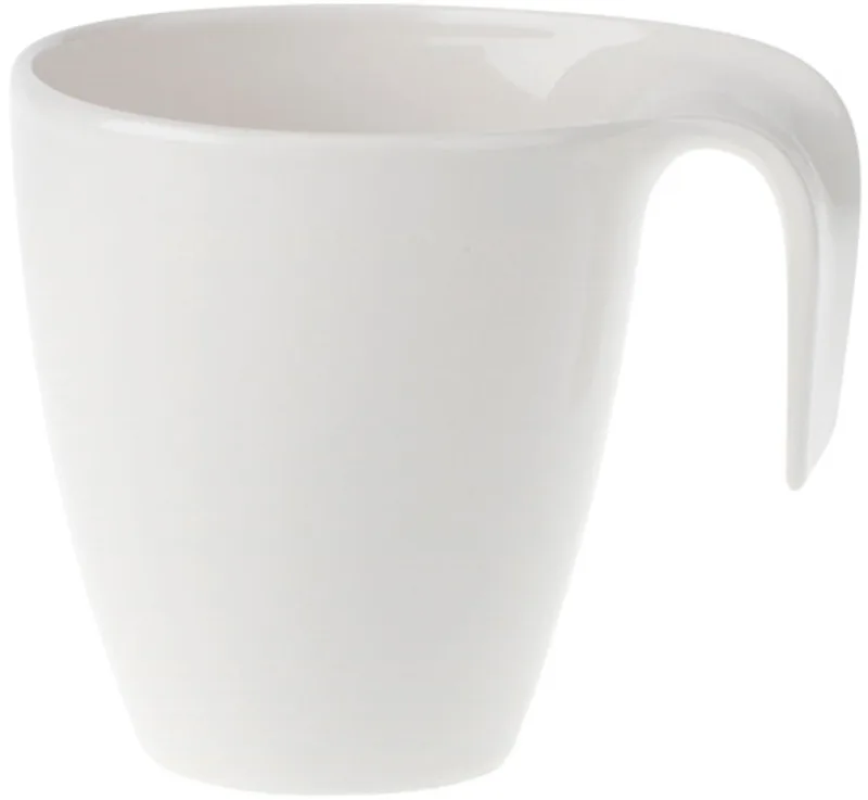 Bekers Flow Beker - met oor - 340 ml by Villeroy & Boch in Wit-gekleurd – product photo