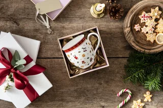 Bekers Toy’s Delight Beker - Met oor - Kerst van Villeroy & Boch in Wit – productfoto 2 van 4