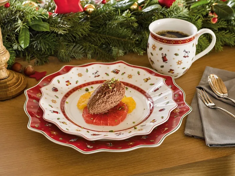 Bekers Toy’s Delight Beker - Met oor - Kerst van Villeroy & Boch in Wit – productfoto 3 van 4