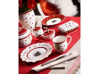 Bekers Toy’s Delight Beker - Met oor - Kerst van Villeroy & Boch in Wit – productfoto 4 van 4