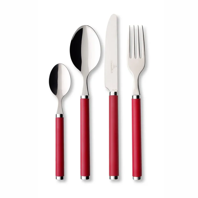 Bestekset Play! - 24 delig / 6 personen de Villeroy & Boch en Red Roses – photo produit