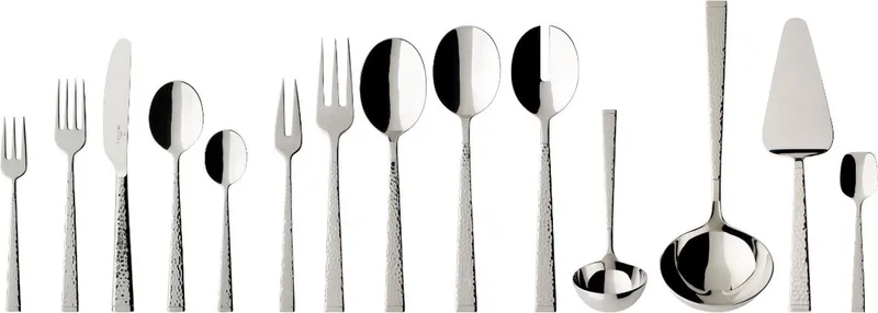 Blacksmith - Bestekset 12 persoons 70-dlg by Villeroy & Boch in Silver – product photo