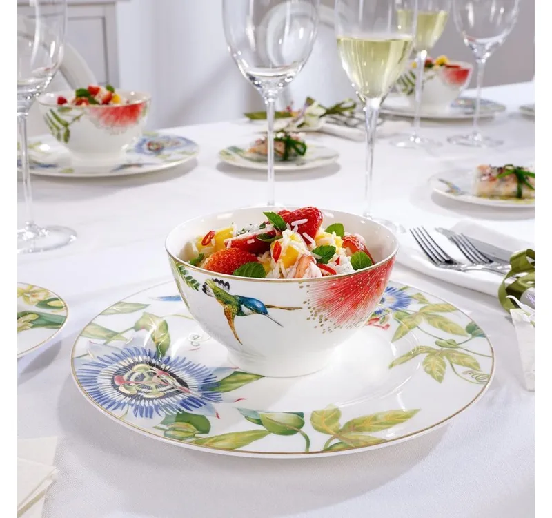 Bol Amazonia Anmut ø 15 cm by Villeroy & Boch in Green, White, Yellow – product photo 3 of 3