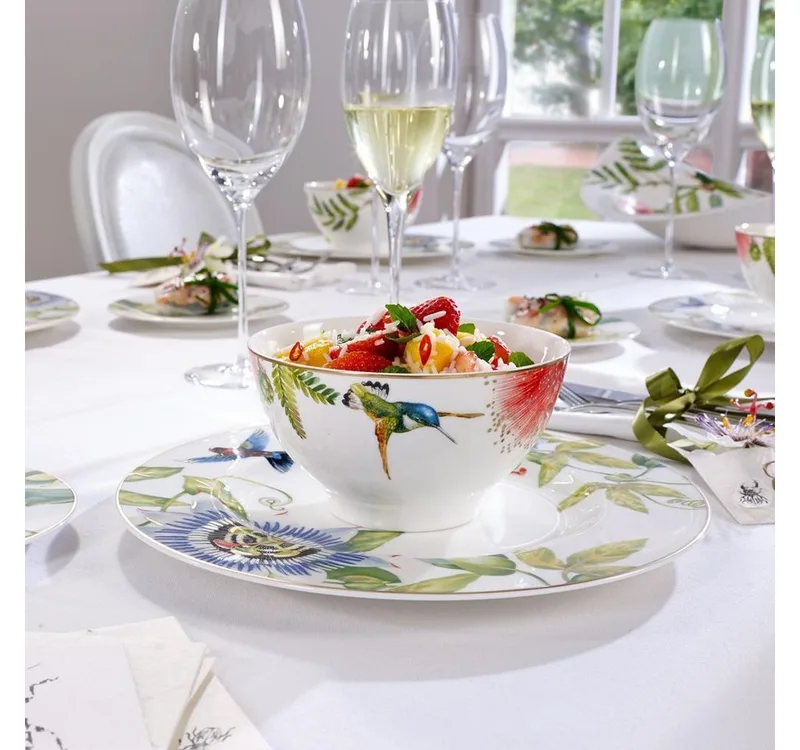 Bol Amazonia Anmut ø 15 cm by Villeroy & Boch in Green, White, Yellow – product photo 2 of 3