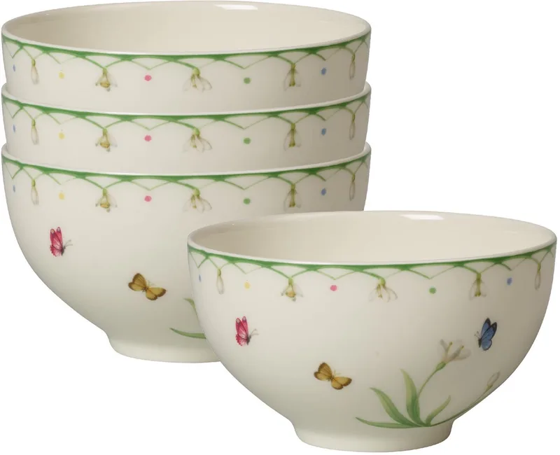 Bols Colourful Spring ø 13,8 cm Set van 4 by Villeroy & Boch in Gekleurd – product photo 1 of 2