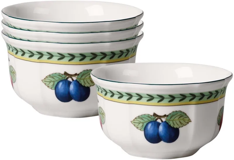 Bols French Garden Fleurence ø 14,1 cm Set van 4 by Villeroy & Boch in Gekleurd – product photo