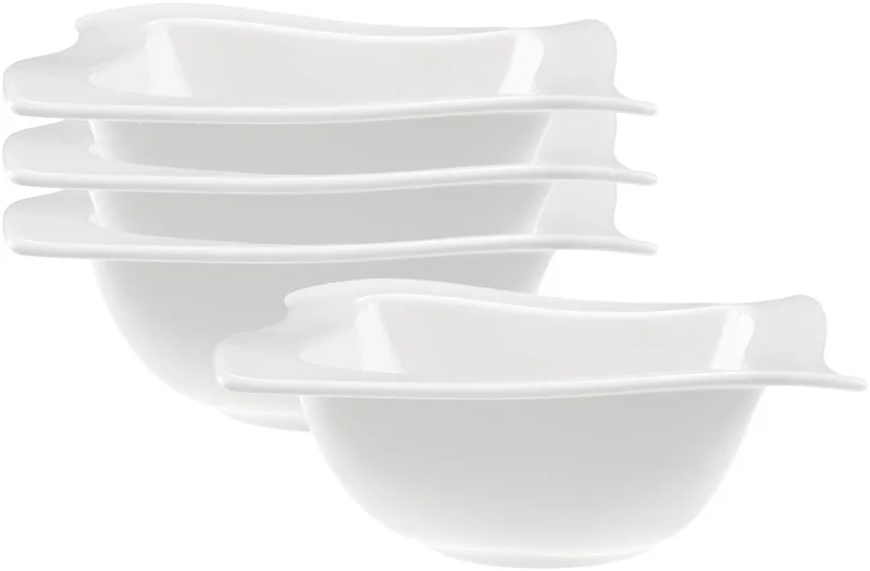 Bols NewWave ø 17 cm Set van 4 by Villeroy & Boch in Wit-gekleurd – product photo