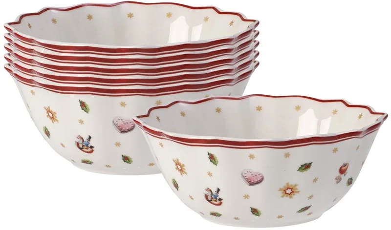 Bols Toy's Delight ø 14,9 cm Set van 6 von Villeroy & Boch in Gekleurd – Produktfoto