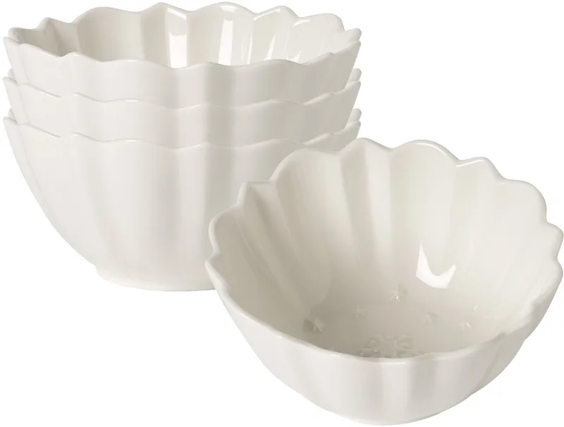 Bols Toy's Delight Royal Classic ø 14,3 cm Set van 4 de Villeroy & Boch en Wit-gekleurd – photo produit