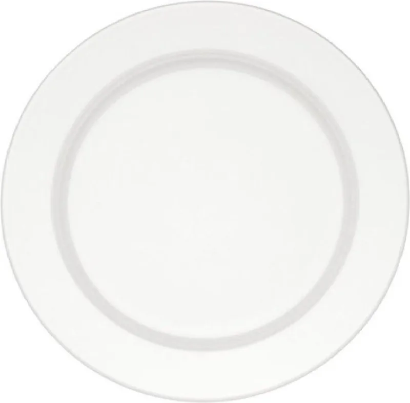 Bord plat 24 cm Corpo White by Villeroy & Boch in Gebroken wit – product photo
