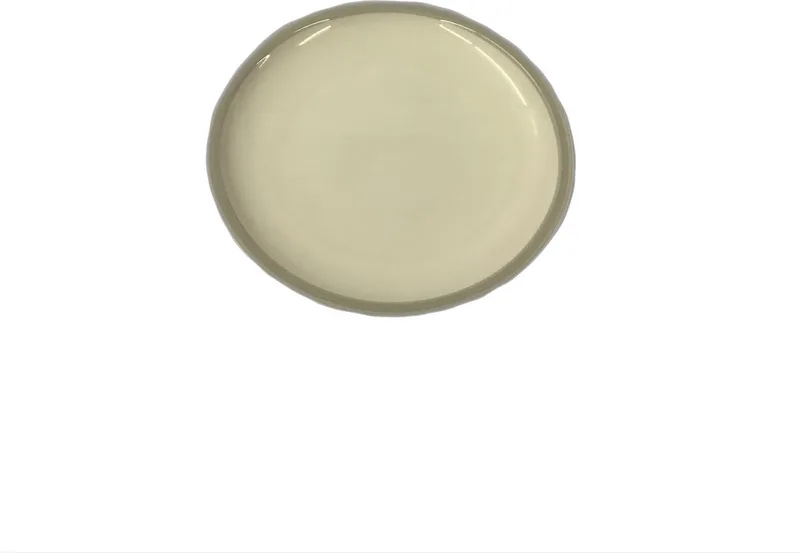 bord wit en lichtgrijs 22 cm rond von Villeroy & Boch in Wit & licht grijs – Produktfoto