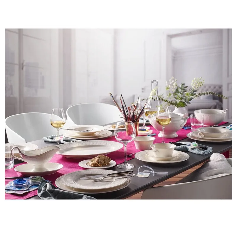 Cellini - Diep bord 24cm by Villeroy & Boch in White – product photo 4 of 4