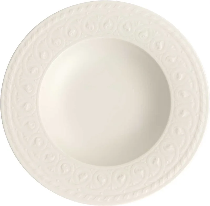 Cellini - Diep bord 24cm by Villeroy & Boch in White – product photo 1 of 4