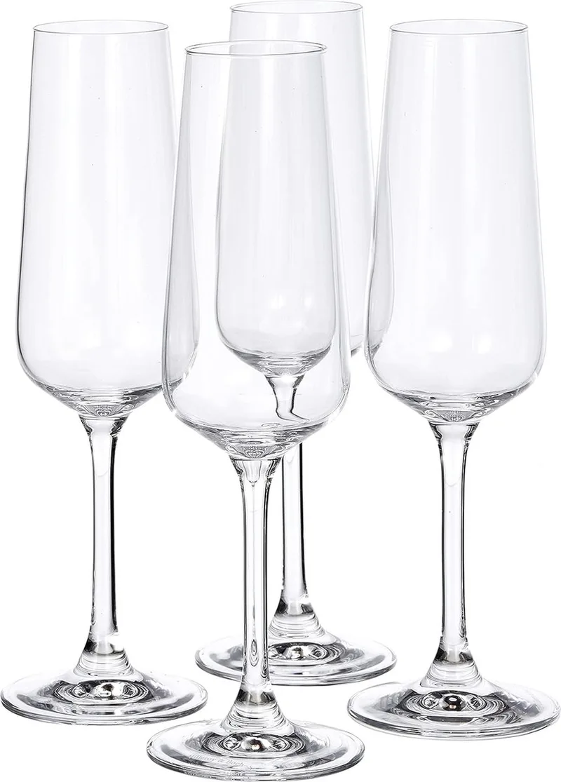 champagneglas-set, 4-dlg., 250 ml, Kristalglas by Villeroy & Boch in Transparent – product photo
