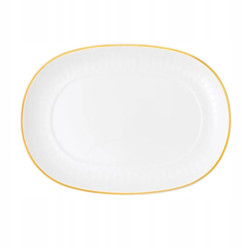 Chateau Septfontaine Ovale Schotel - Beenporselein de Villeroy & Boch en Blanc – photo produit