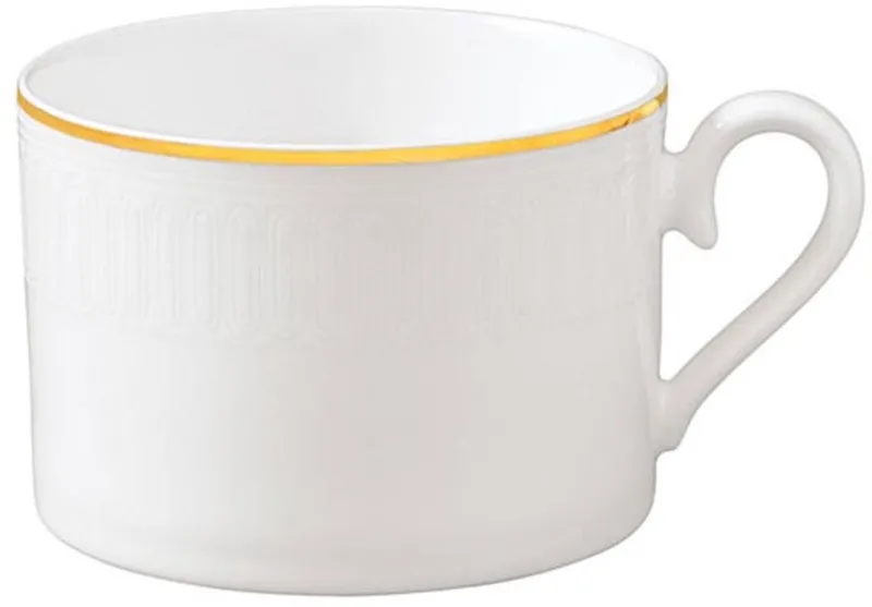 Chateau Septfontaines theekopje (150 ml) - Luxe Bone China de Villeroy & Boch en Blanc – photo produit